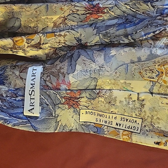 1994 Looney Tunes Mania Tie & ArtSmart Egyptian Series *Voyage Pittoresque* Tie - Picture 3 of 4